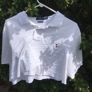 Vintage Cropped Polo